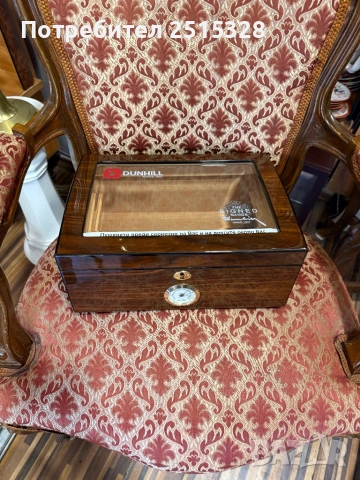 оригинален луксозен хумидор за пури, снимка 2 - Запалки - 53882849