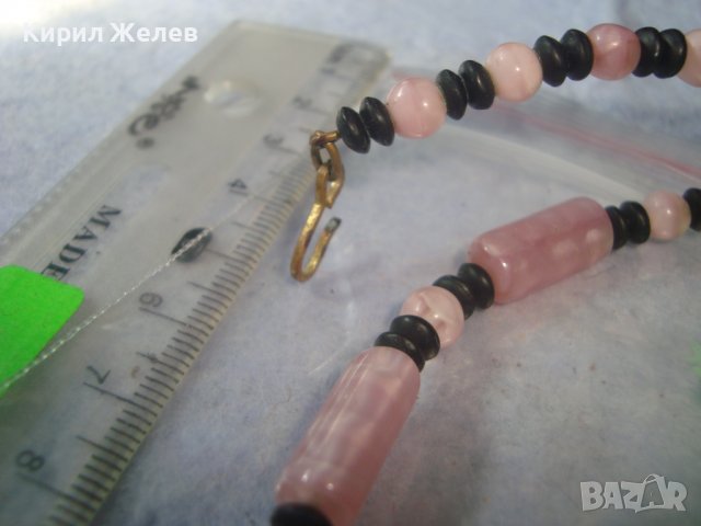 СТАР РЕТРО ВИНТИДЖ ГЕРДАН с БРОНЗОВА ЗАКОПЧАЛКА 31376, снимка 3 - Антикварни и старинни предмети - 38066950