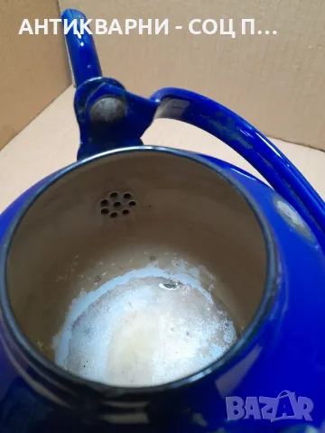 Соц Стар Емайлиран Чайник., снимка 9 - Антикварни и старинни предмети - 48605564