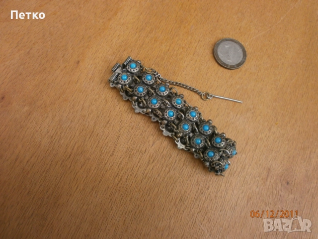 Стар накит украшение 19.5 / 2.5 см  60 грама, снимка 13 - Антикварни и старинни предмети - 52604452