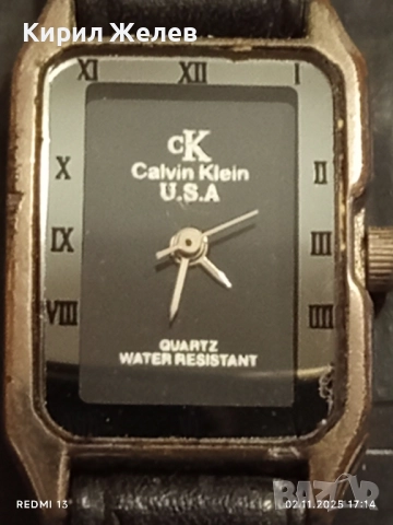 Марков дамски часовник CALVIN CLEIN USA красив стилен дизайн 49013, снимка 3 - Дамски - 52265194