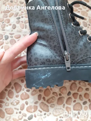 Боти с връзки H&M, снимка 5 - Детски боти и ботуши - 47926530