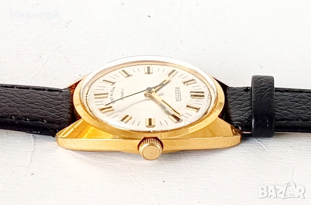 Wostok Восток - позлатен мъжки часовник с ръчно навиване, снимка 7 - Мъжки - 52397436