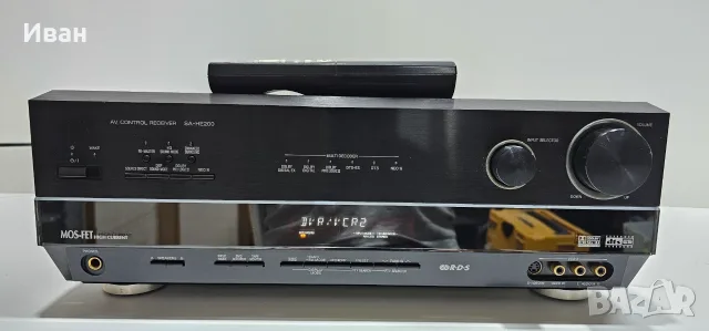 6.1 ресийвър Panasonic SA-HE200, снимка 3 - Ресийвъри, усилватели, смесителни пултове - 56316237