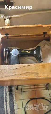 Шевна машина Lucznik/Ретро, снимка 3 - Шевни машини - 54141873