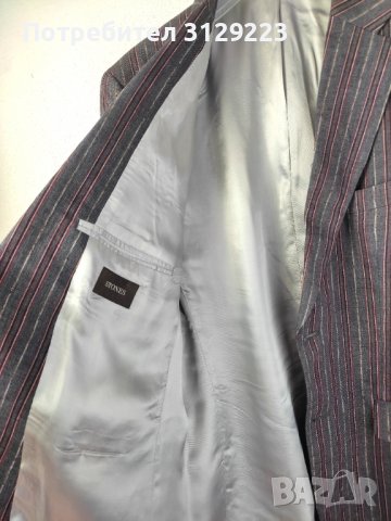 Stones linen jacket 52 / L, снимка 6 - Якета - 38272496