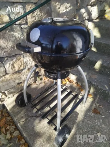 Барбекю ROSLE за класическо готвене на дървени въглища Можете да печете и опушвате, месо, риба, зеле, снимка 11 - Барбекюта - 47879452