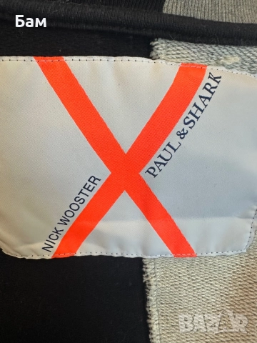 Оригинална мъжка блуза Paul & Shark Yachting размер М, снимка 4 - Блузи - 51670284