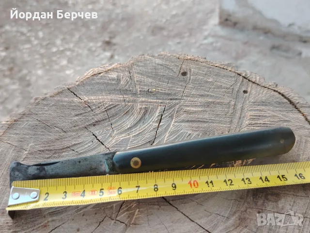 Стар сгъваем нож, снимка 7 - Ножове - 55990179