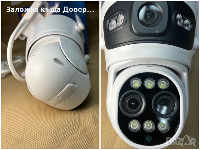 Най-добрата двойна оптичен зуум биокулярна zoom  камера wifi LYLU последен модел 2025 icsee camera k, снимка 6 - IP камери - 51827277