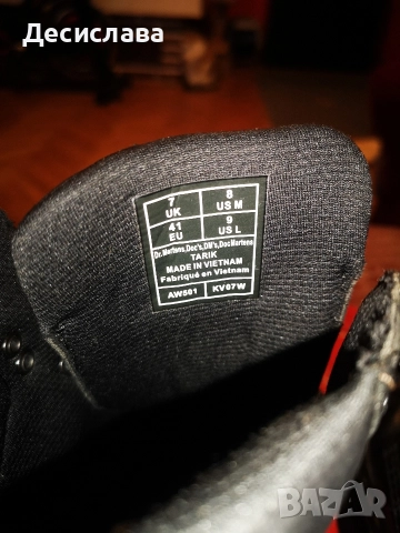Кожени кубинки Dr. Martens, снимка 5 - Мъжки боти - 52889775