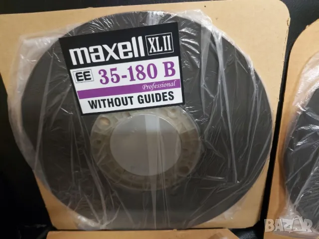 Магнетофонна лента за шпула 26,5 см. Maxell / Максел 35 микрона.Без водачи По 80 лв./бр., снимка 6 - Други - 49840235