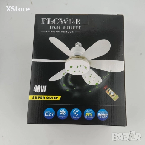 модерна вентилатора лампа, снимка 12 - Настолни лампи - 51172941