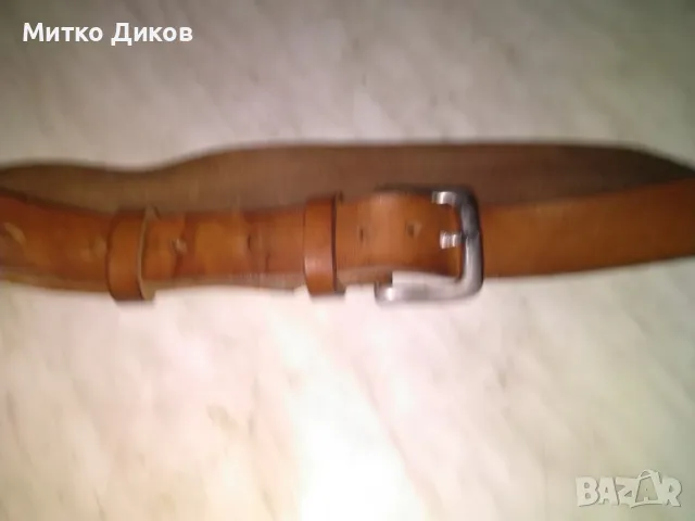 Колан естествена кожа 37мм на 185 см супер дълъг за по-пълни хора, снимка 2 - Колани - 49547878