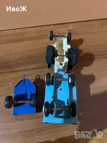 Стара играчка тракторче, снимка 3 - Колекции - 52818903