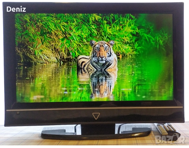 Телевизор с DVD плейър и оригинално дистанционно - Tevion, снимка 12 - Телевизори - 52904638