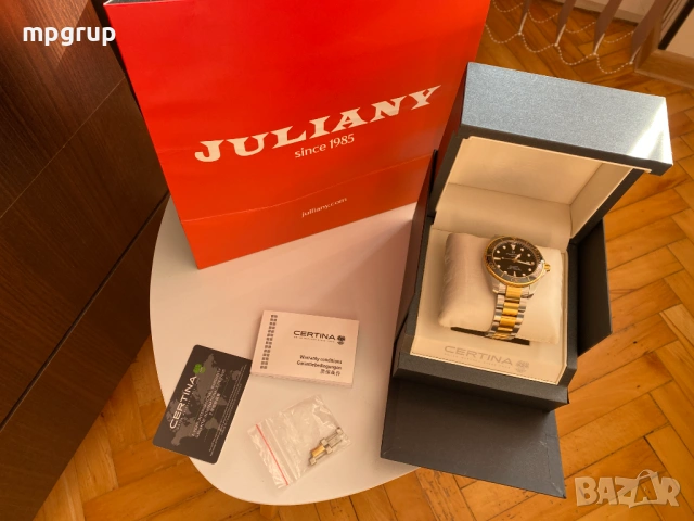 ПРОДАВАМ часовник Certina, DS Action Diver, Powermatic 80, wristwatch, 43 mm., снимка 2 - Мъжки - 53936181