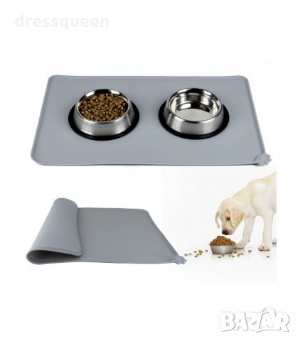 3007 Силиконова подложка за хранене на кучета и котки, снимка 4 - Други стоки за животни - 34257533