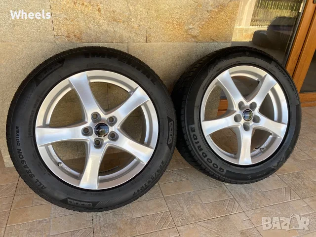 17" 5x114.3 Borbet - Hyundai Kia Honda Toyota Mazda Nissan Renault, снимка 4 - Гуми и джанти - 55875735
