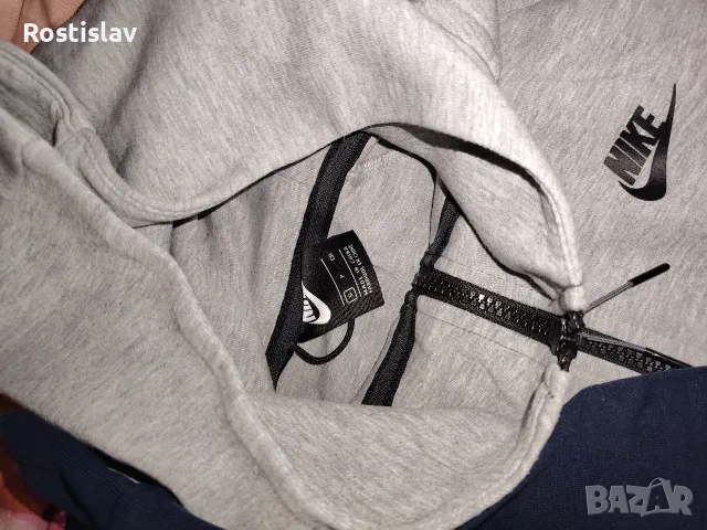 Nike tech  fleece спортен екип размер S в перфектно състояние без забележки , снимка 6 - Тениски - 56075332