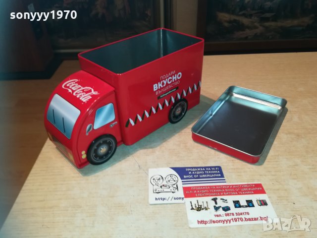 coca cola-камион-22х12х9см, снимка 11 - Колекции - 30152661