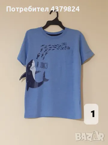 Нови немски тениски за момче с этикет, р.128 см., снимка 8 - Детски тениски и потници - 49749380