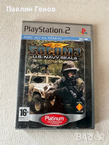 SOCOM 3: U.S. Navy SEALs за плейстейшън 2 , PS2 , playstation 2, снимка 1 - Игри за PlayStation - 44501343