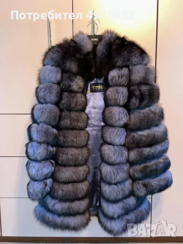 Палто от лисича кожа