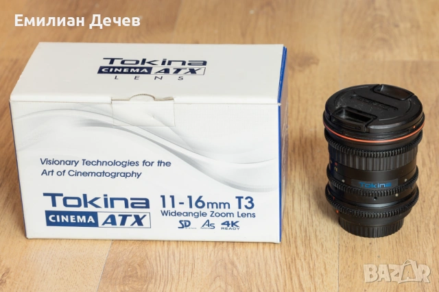 Обектив Tokina 11-16 Cinema ATX T3.0