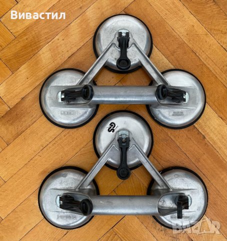 Вкуум лапи Veribor за носене на стъкла,плочки,плоскости и други материали., снимка 11 - Други машини и части - 16327188