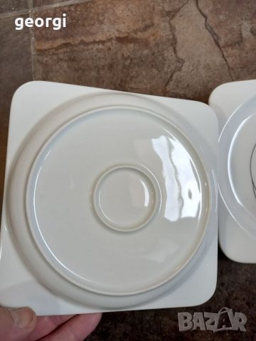 Порцеланови чинии да сирене Камамбер, снимка 3 - Чинии - 35530430