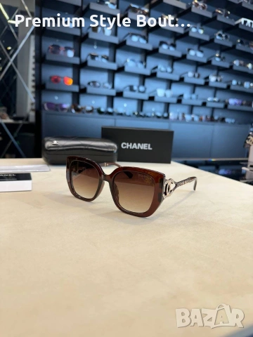 Слънчеви очила prada ray ban Burberry chanel с ув защита, с черен обикновен калъф  на марката , снимка 11 - Слънчеви и диоптрични очила - 54174325