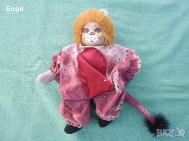 Немска порцеланова кукла клоун/палячо, снимка 1 - Кукли - 35011602