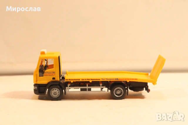 RIETZE H0 1/87 IVECO РЕПАТРАК ПЛАТФОРМА КАМИОН МОДЕЛ