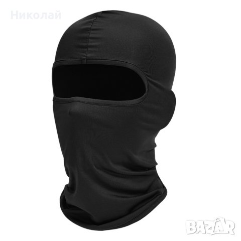 Маска за мотористи боне , черна маска за мотор , моторист , скутер