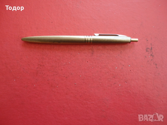 Позлатен химикал химикалка Wings USA, снимка 4 - Ученически пособия, канцеларски материали - 52647831