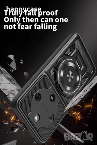 Honor Magic 8 Lite / RUGGED MAGSAFE Удароустойчив кейс калъф гръб с пръстен, снимка 12 - Калъфи, кейсове - 52842582