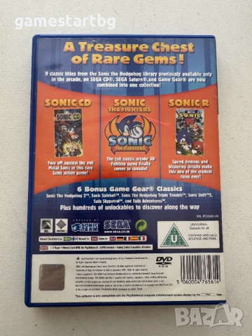 Sonic Gems Collection за PS2, снимка 2 - Игри за PlayStation - 54327238
