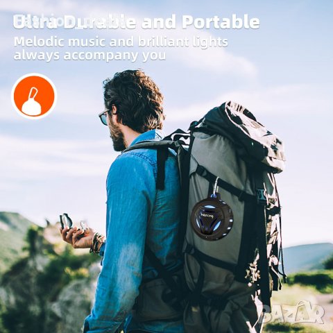 Нов преносим безжичен високоговорител с богат бас 36H време Колонка, снимка 7 - Bluetooth тонколони - 33831036