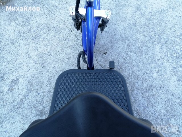 Електрическа триколка A3 с широка платформа, крачна спирачка и облегалка , снимка 3 - Мотоциклети и мототехника - 40177305