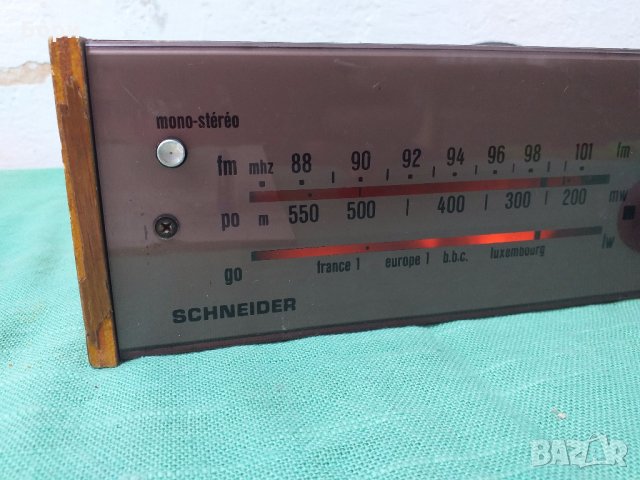 SCHNEIDER РАДИО/тунер, снимка 2 - Радиокасетофони, транзистори - 30376212