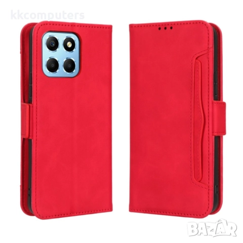 Honor 70 Lite Calf Texture Кожен Калъф и Протектор, снимка 6 - Калъфи, кейсове - 52506823