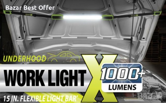 UNDERHOOD Работна лед лента-лампа за капака на автомобил 50 LED, снимка 2 - Аксесоари и консумативи - 36825587