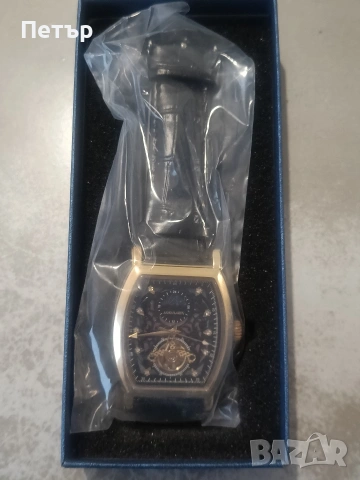 НОВ Мъжки автоматичен часовник с лунна фаза , снимка 8 - Мъжки - 53242065