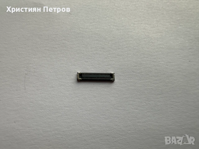 Конектор / Букса 40 pin женски на платката за Xiaomi Redmi Note 9 Pro, снимка 3 - Резервни части за телефони - 50843121