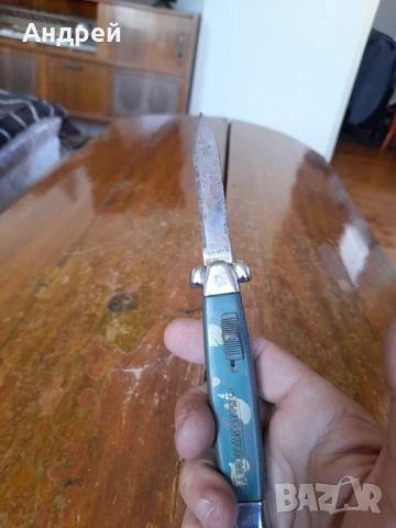 Стар автоматичен нож #3, снимка 5 - Други ценни предмети - 51083813