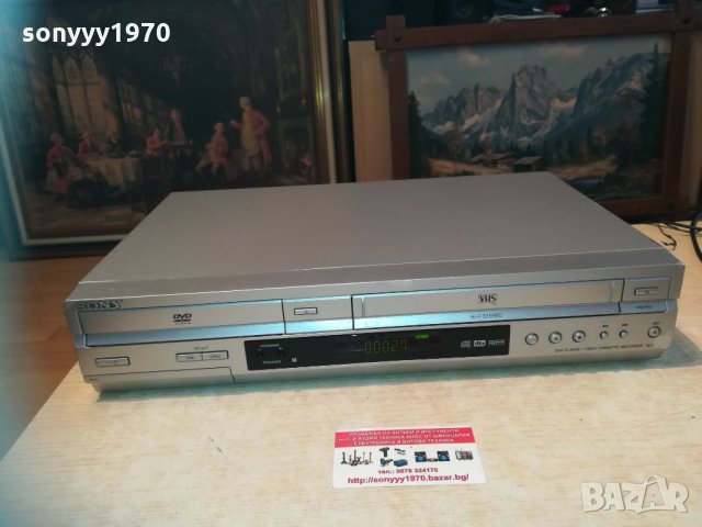 ПОРЪЧАНО-sony slv-d925e dvd/video hi-fi 1103211719, снимка 6 - Плейъри, домашно кино, прожектори - 32124395