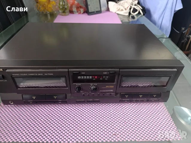 Двукасетъчен Дек Technics RS-TR 232 , снимка 3 - Декове - 56494908