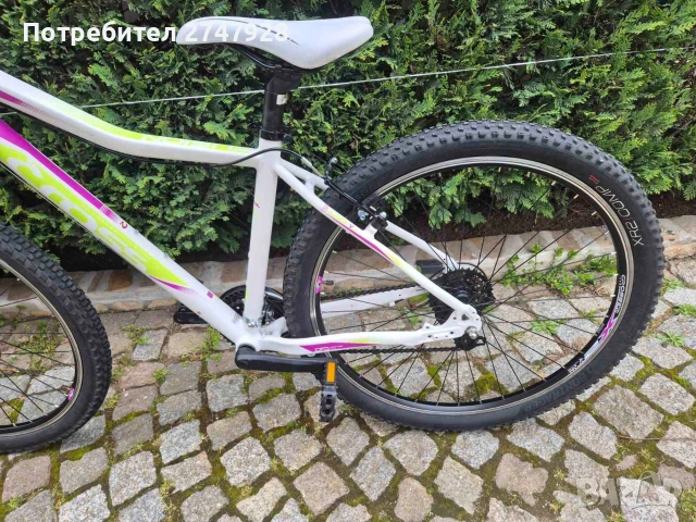 Алуминиев велосипед Cross Fusion 27.5 Като нов, снимка 6 - Велосипеди - 54227264