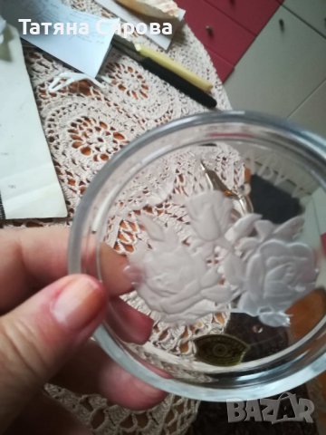 Стъклени подложки 5 броя, снимка 3 - Аксесоари за кухня - 39452523